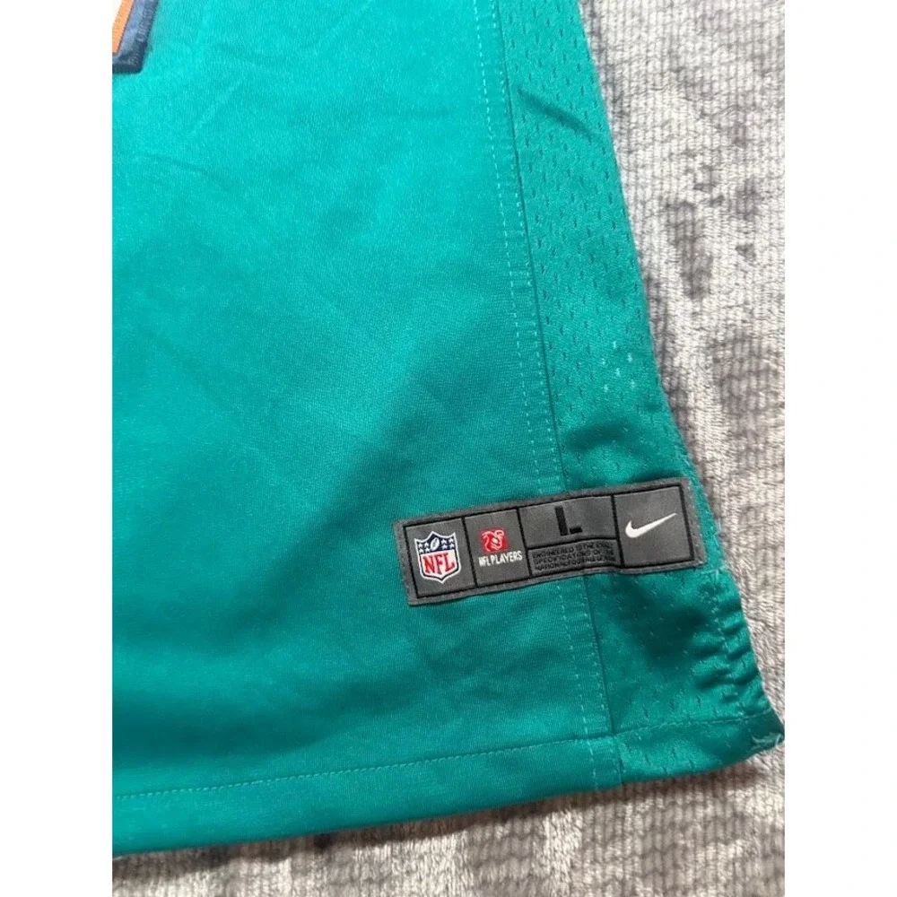 Nike Miami Dolphins Ryan Tannehill 17 On Field Jersey Womens Large Aqua Teal NFL
